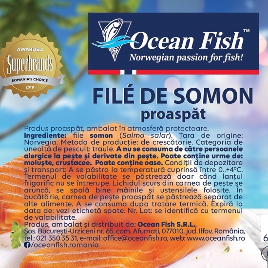 File de somon 200g