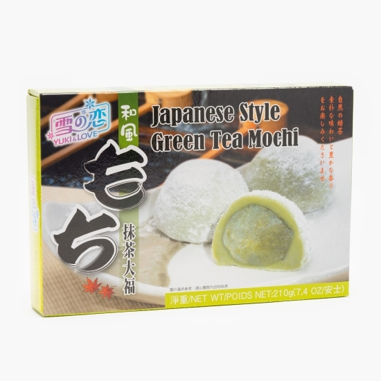 Mochi (prăjitură japoneză) cu ceai verde 210g
