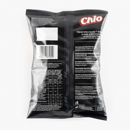 Cartofi prăjiți la ceaun cu sare de mare fină 80g