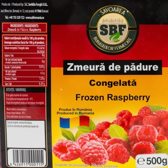 Zmeură 500g