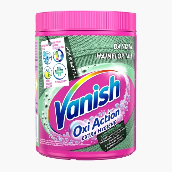 Pudră pentru îndepărtarea petelor și dezinfectarea hainelor Extra Hygiene 423g