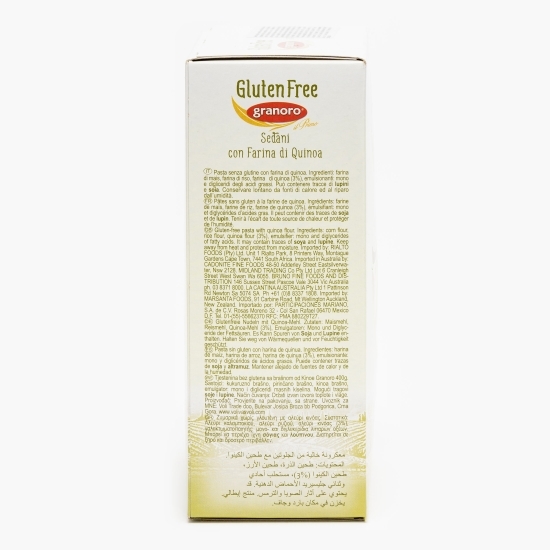 Paste Sedani fără gluten cu făină de quinoa 400g