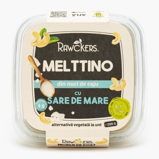 Pastă vegetală Melttino din nuci caju eco, cu sare de mare 200g