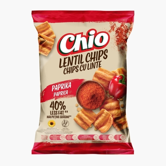 Chipsuri cu linte cu gust de paprika, Lentil 65g