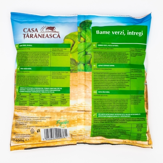 Bame verzi întregi 400g