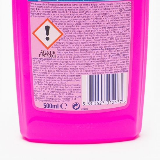 Șampon pentru covoare 3 în 1, 0.5l