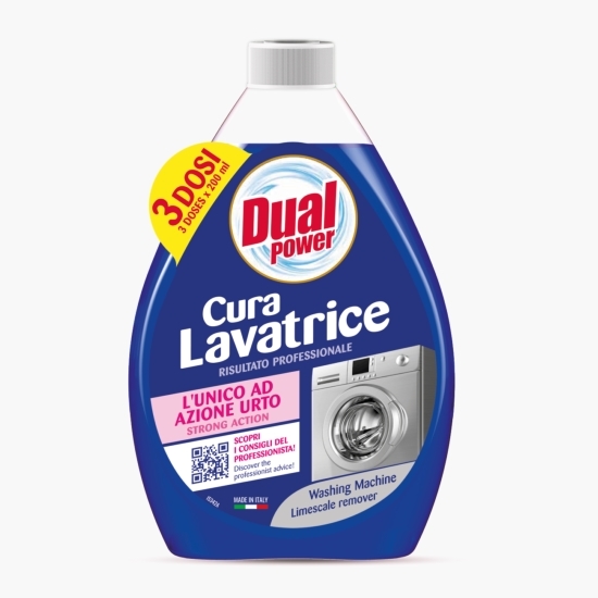 Aditiv de întreținere pentru mașina de spălat haine Dual Power, 0.6l