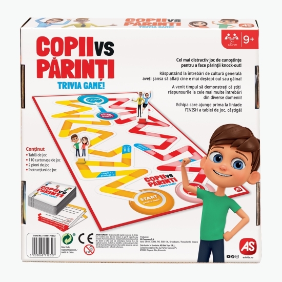 Joc de societate Copii vs Părinți, +9 ani