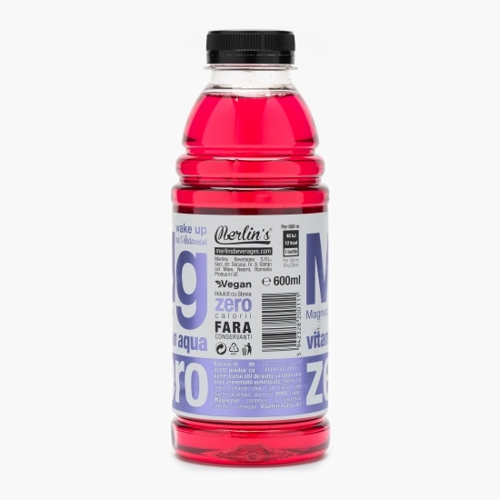 Apă cu vitamine Mg zero zahăr cu aromă de acai și coacăze 600ml
