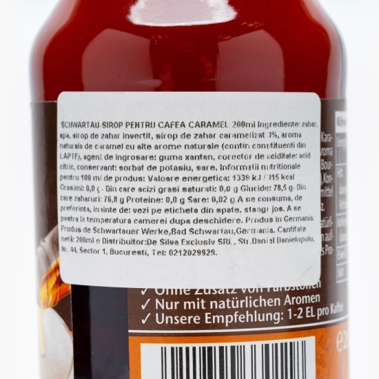 Sirop pentru cafea cu aromă de caramel 200ml