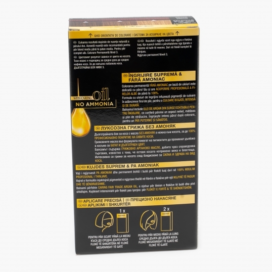 Vopsea de păr permanentă fără amoniac Oleo Intense, 4-23 roșcat burgundy, 115ml