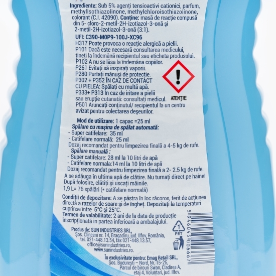 Balsam de rufe concentrat, 1.9l