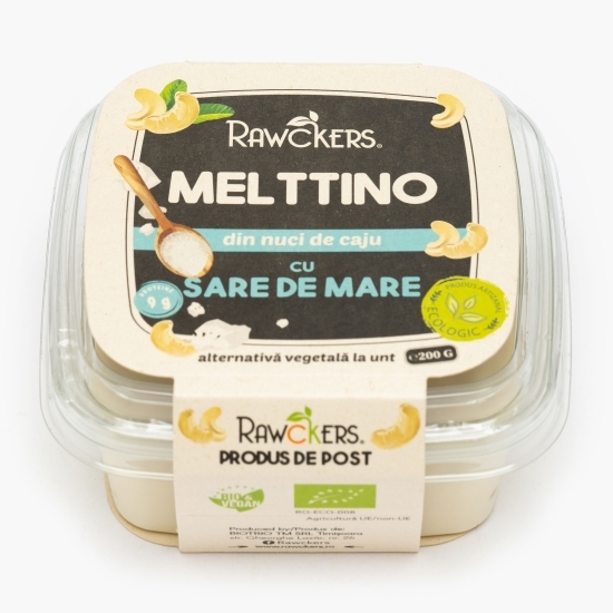 Pastă vegetală Melttino din nuci caju eco, cu sare de mare 200g