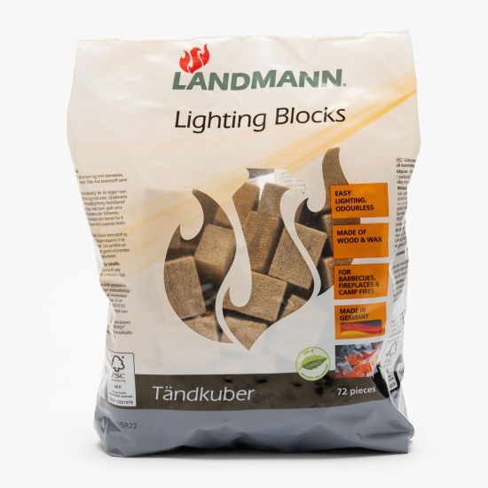 Cuburi de aprindere 72 bucăți