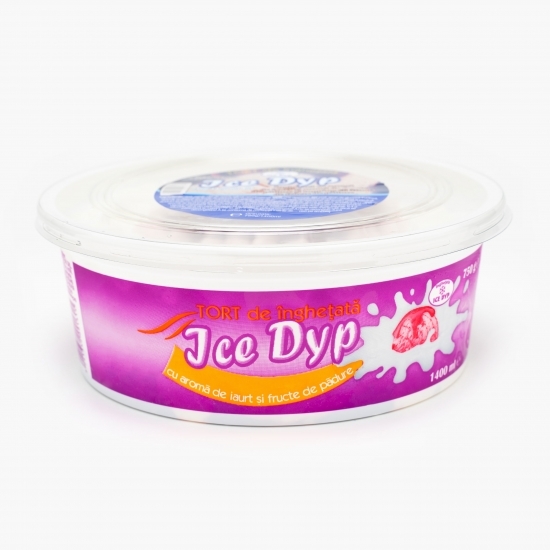 Tort de înghețată cu iaurt și fructe pădure 750g