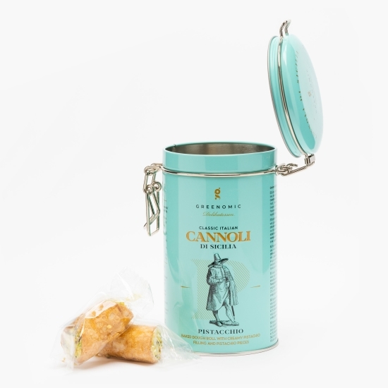 Cannoli di Sicilia cu cremă de fistic 200g