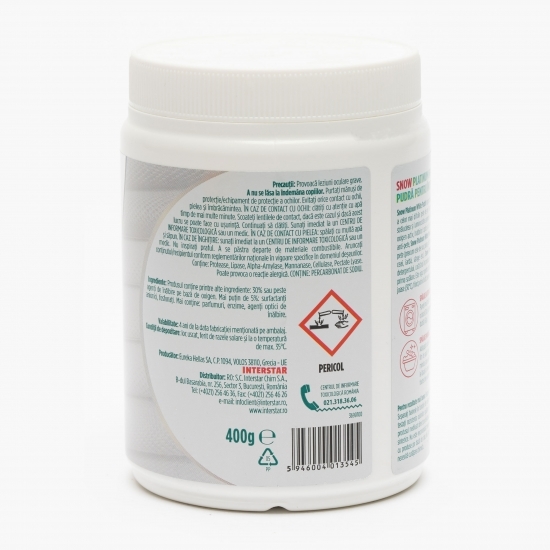 Pudră Platinum White pentru îndepărtarea petelor, 400g