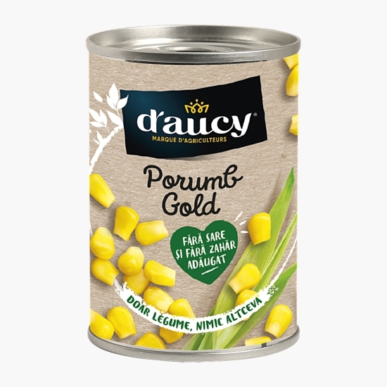 Porumb Gold fără adaos de zahăr și sare 110g