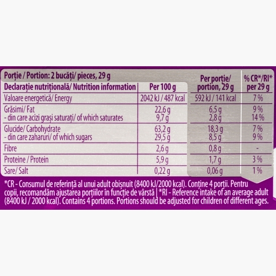 Napolitane cu cacao Zi Bună 117g