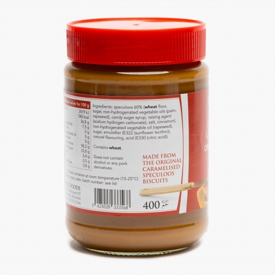 Pastă tartinabilă de biscuiți Speculoos 400g