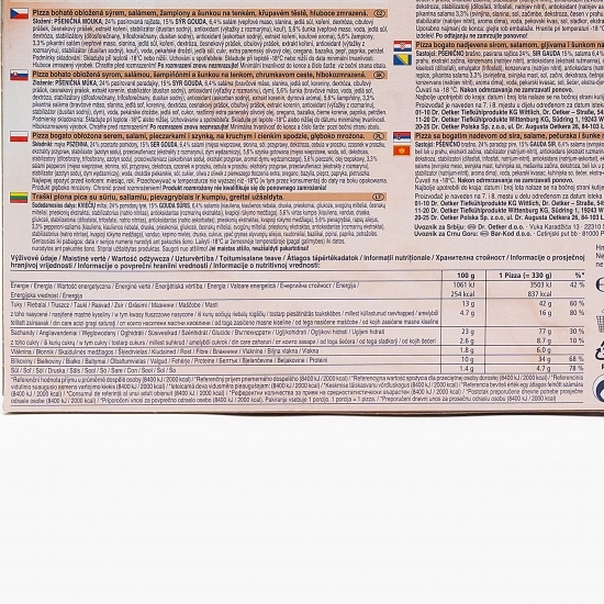 Pizza Ristorante Speciale 330g