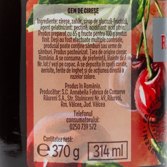 Gem de cireșe 370g