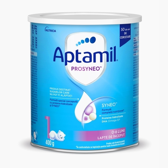 Lapte de început Prosyneo 1, 0-6 luni, 400g