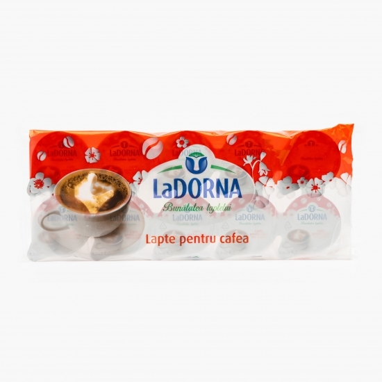 Lapte UHT pentru cafea 10% grăsime 10x9.8ml