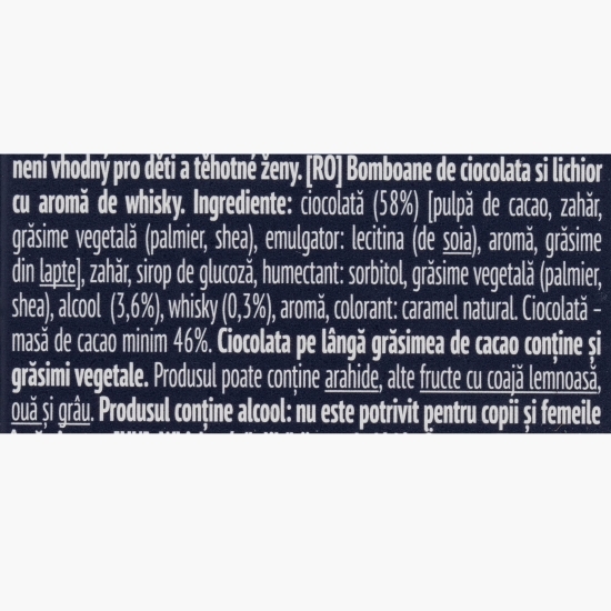 Praline ciocolată cu whisky 180g