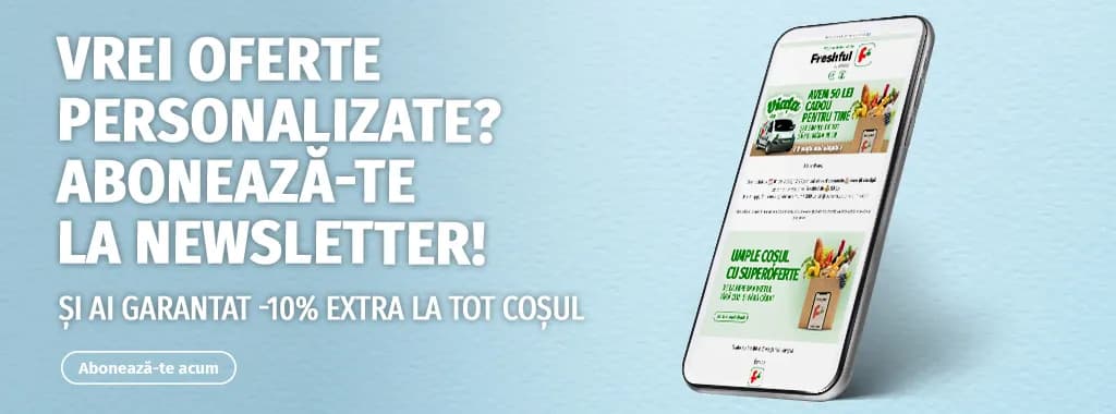 Beneficiu Welcome Newsletter